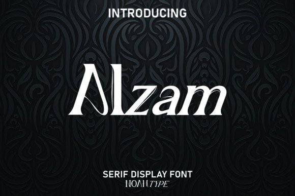 Alzam Font: Elevating Digital Campaigns with Classic Serif Style
