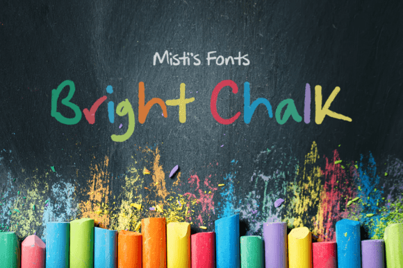 Bright Chalk Font Review: A Display Typeface for Campaigns