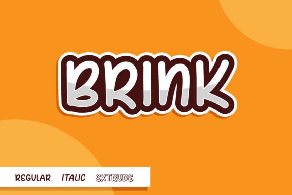 Brinx Font: A Playful Display Typeface for Editorial Design