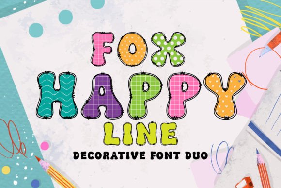 Fox Happy Duo Font: A Display Typeface for Campaigns