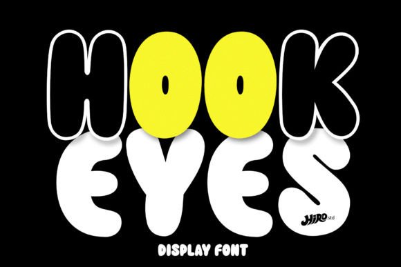 Hook Eyes Font Review: Bold Display Type for Branding