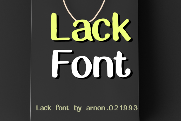 Lack Font: Adding Warmth to Editorial Design