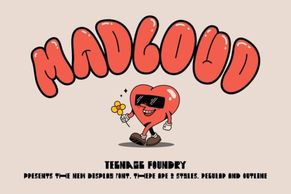 Madcloud Font: Bold Graffiti Style for Campaigns