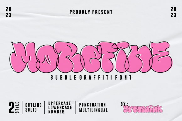 Morefine Font: Adding Playful Whimsy to Brand Design