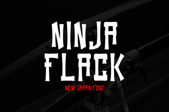Ninja Flack Font: Bold Display Type for Makers