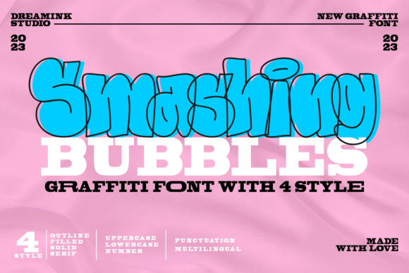 Smashing Bubbles Font: Bold Typography for Digital Campaigns