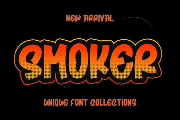 Smoker Font Review: Digital Layouts & Brand Identity