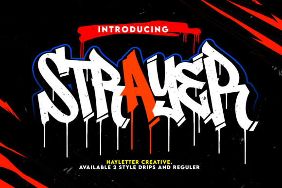 Strayer Font Review: Bold Graffiti Style for Branding