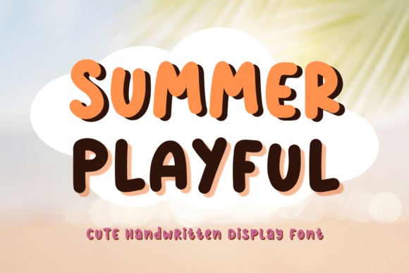 Summer Playful Font Review for Small Business Branding
