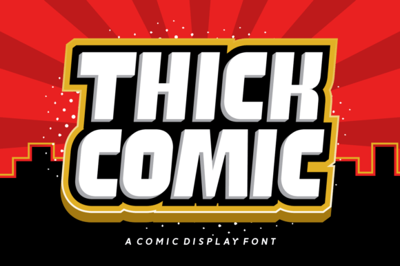Thick Comic Font Review for Bold Web Design