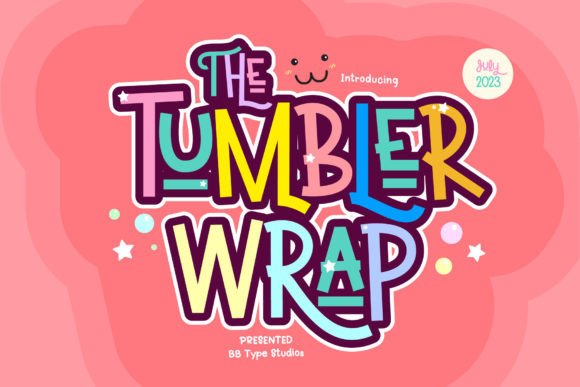 Tumbler Wrap Font: Elevating Digital Brand Layouts