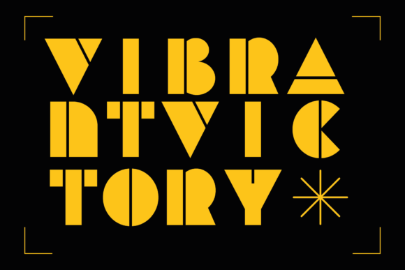 Vibrant Victory Font: A Bold Typeface for Brand Growth