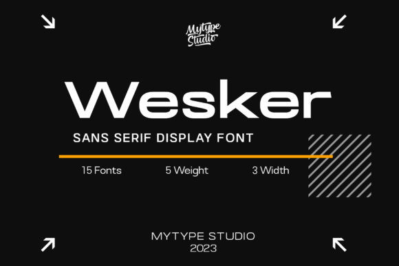 Wesker Font: A Versatile Sans Serif for Business Branding